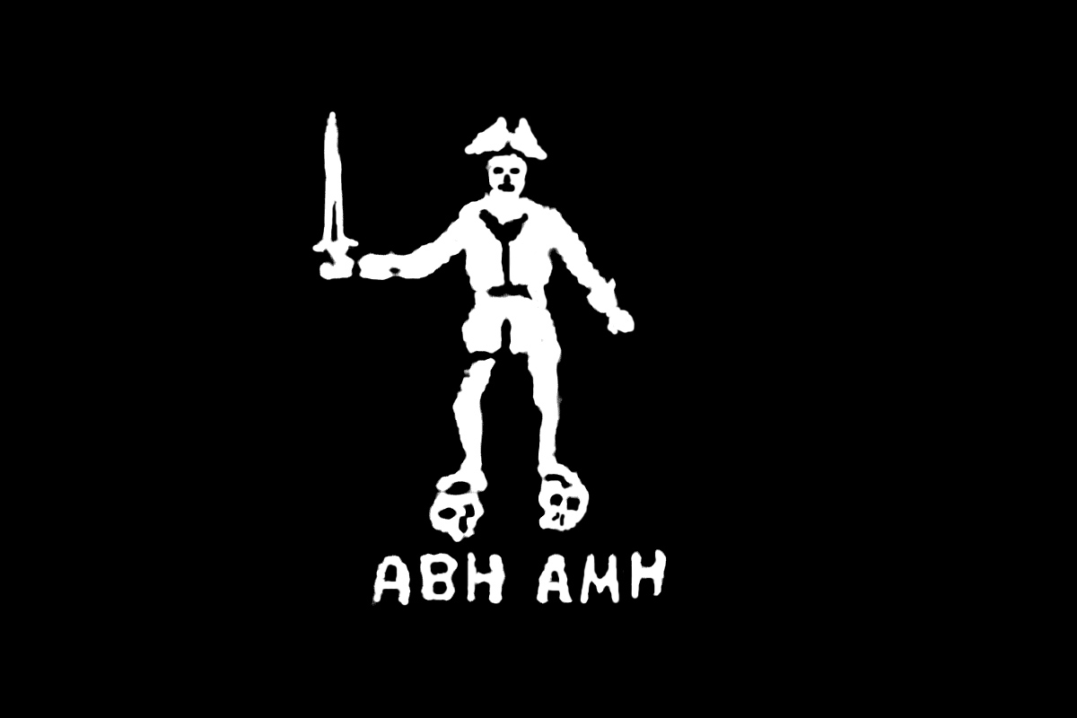 Flag of Bartholomew Roberts's Flag