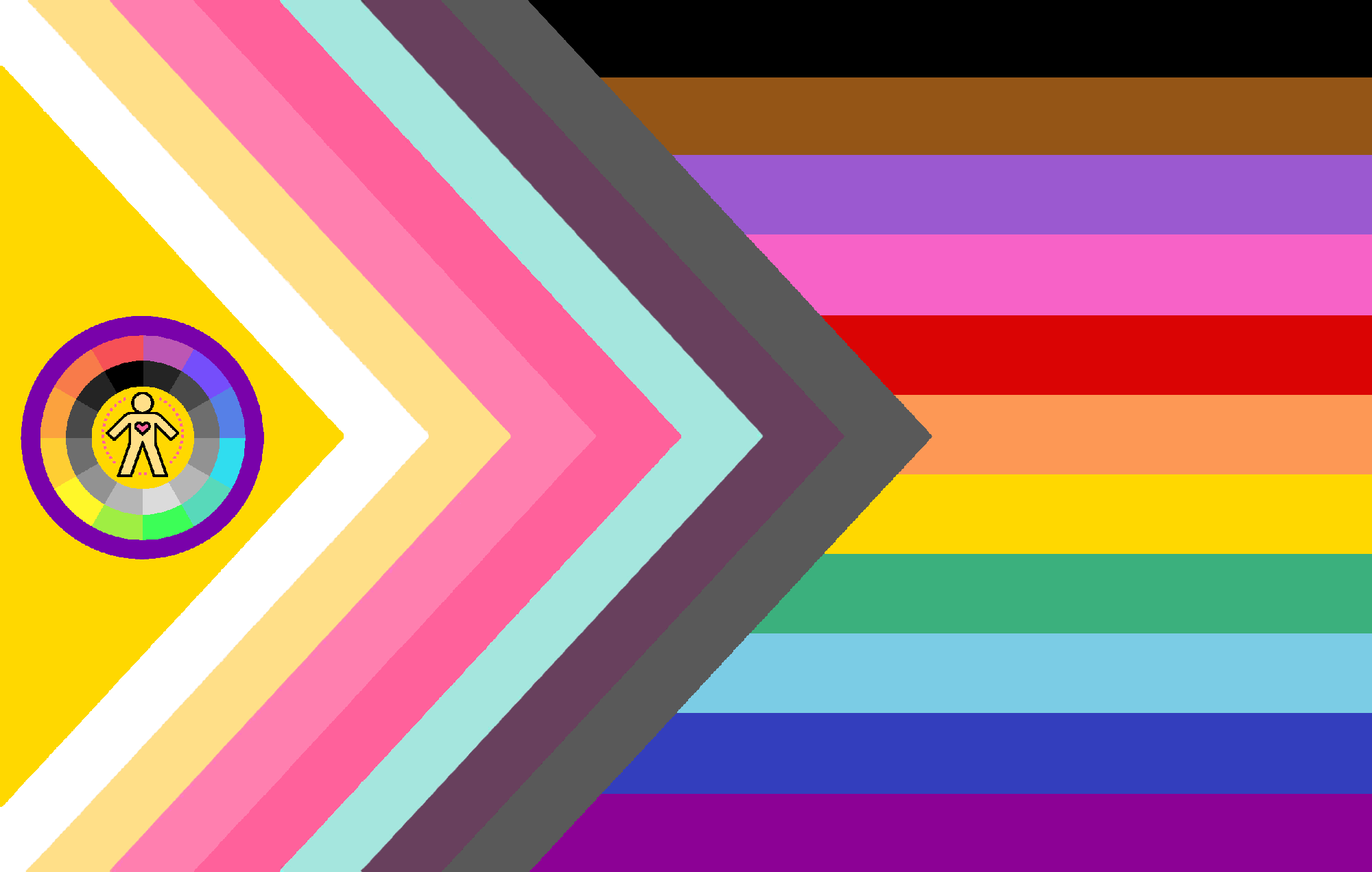 Flag of Consistent Progressivism Disability-Inclusive Flag