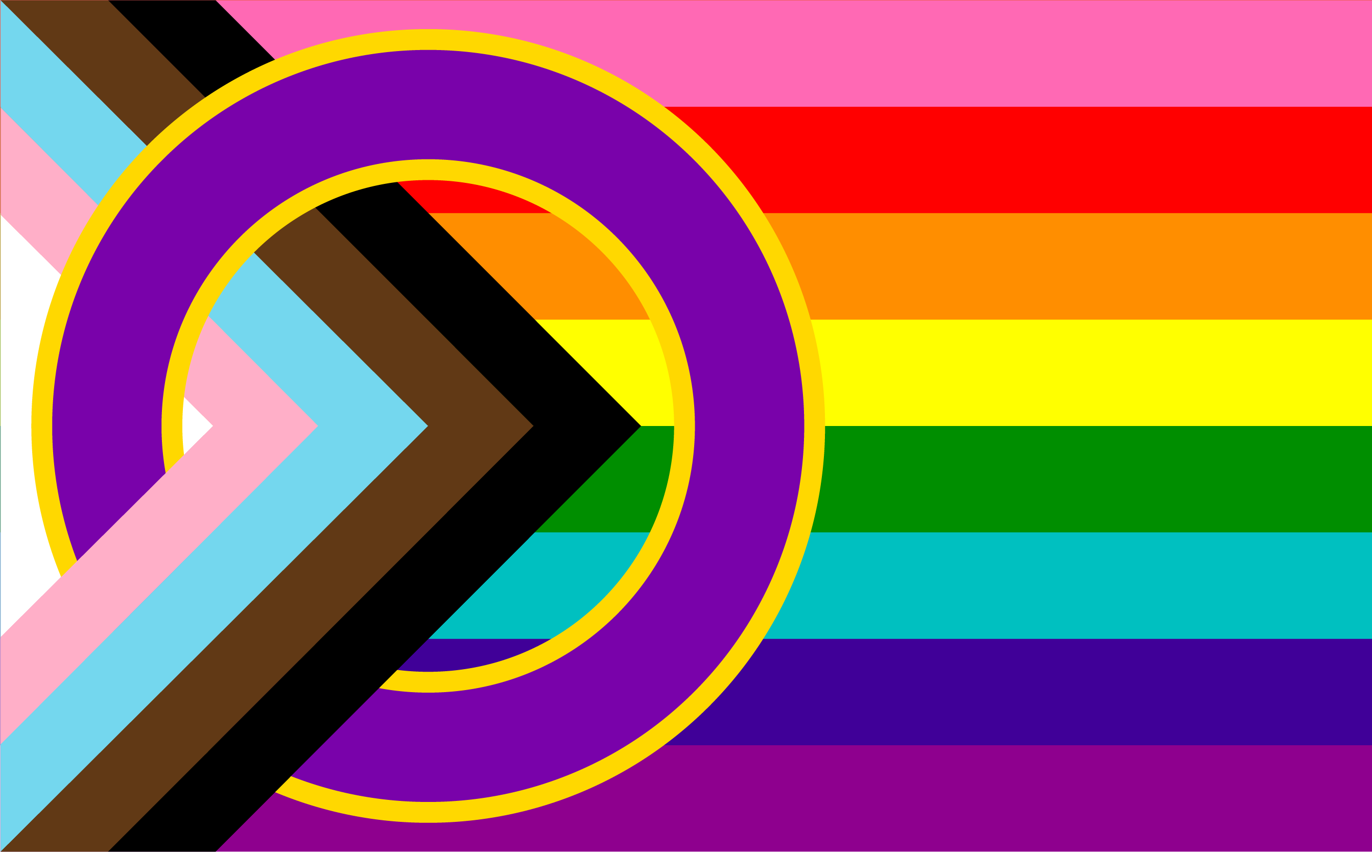 Flag of Inclusive Progressive Pride flag