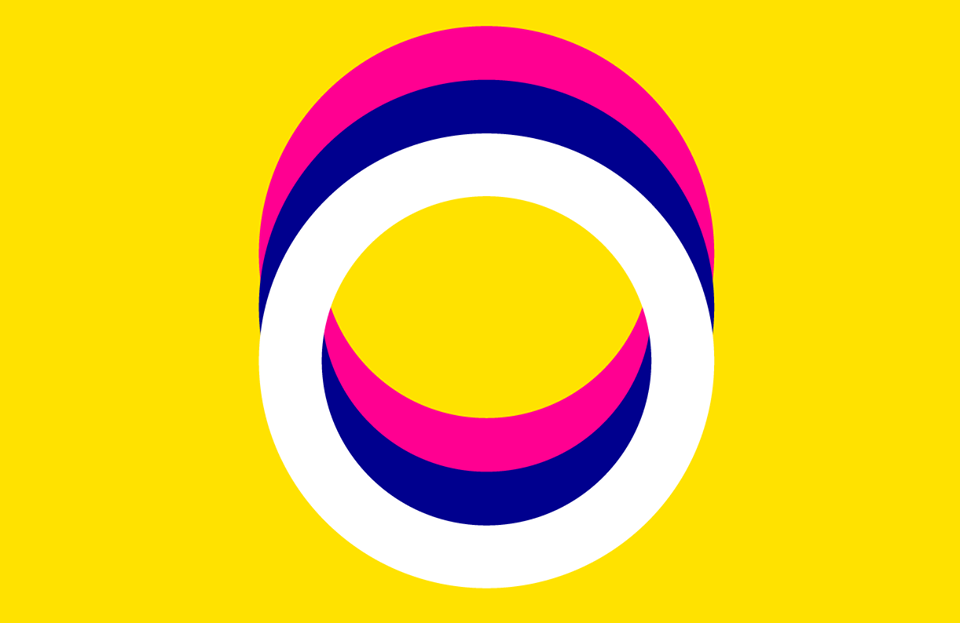 Flag of Nonpolar nonbinary sexuality pride flag