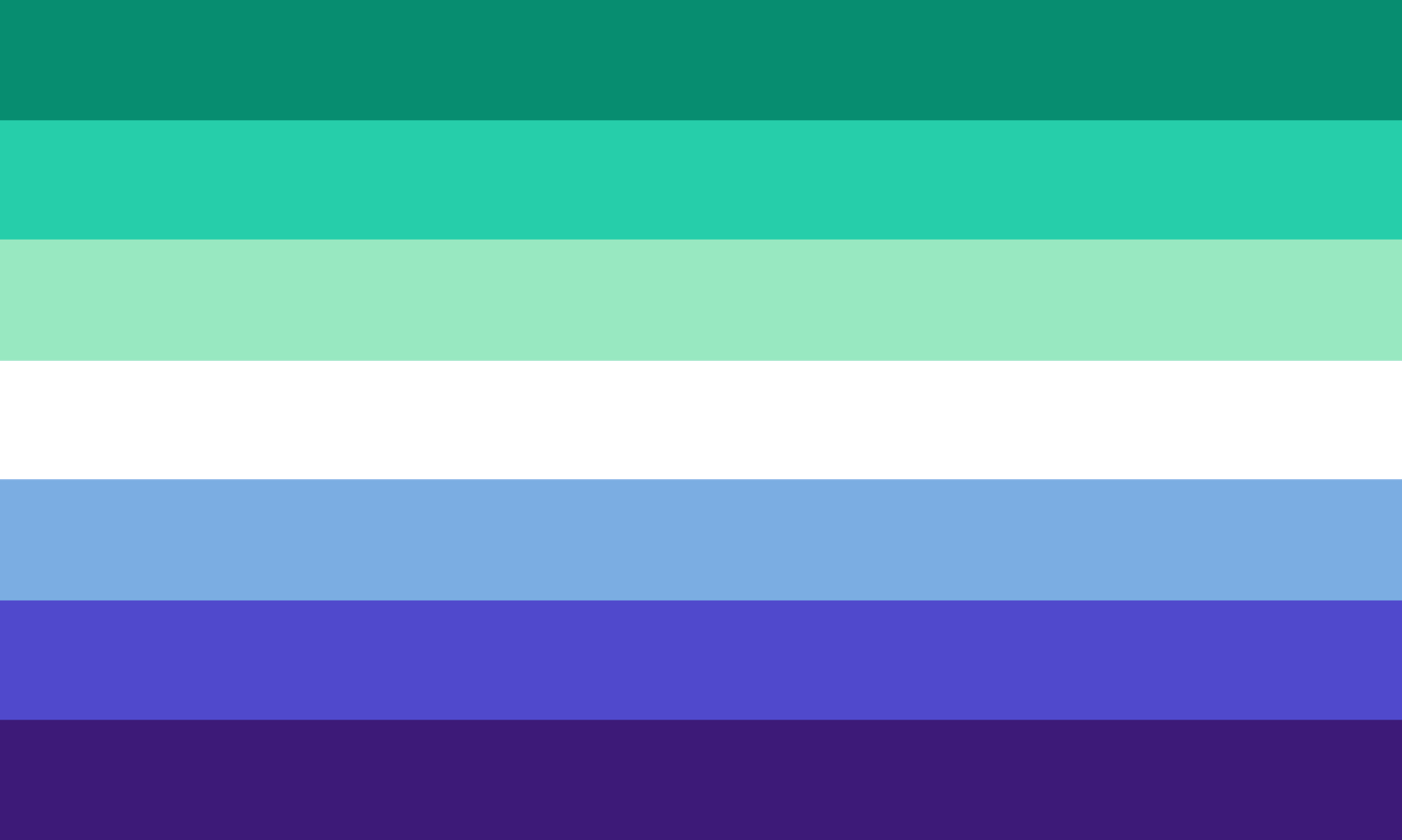 Flag of Trans-inclusive Gay Men's Flag