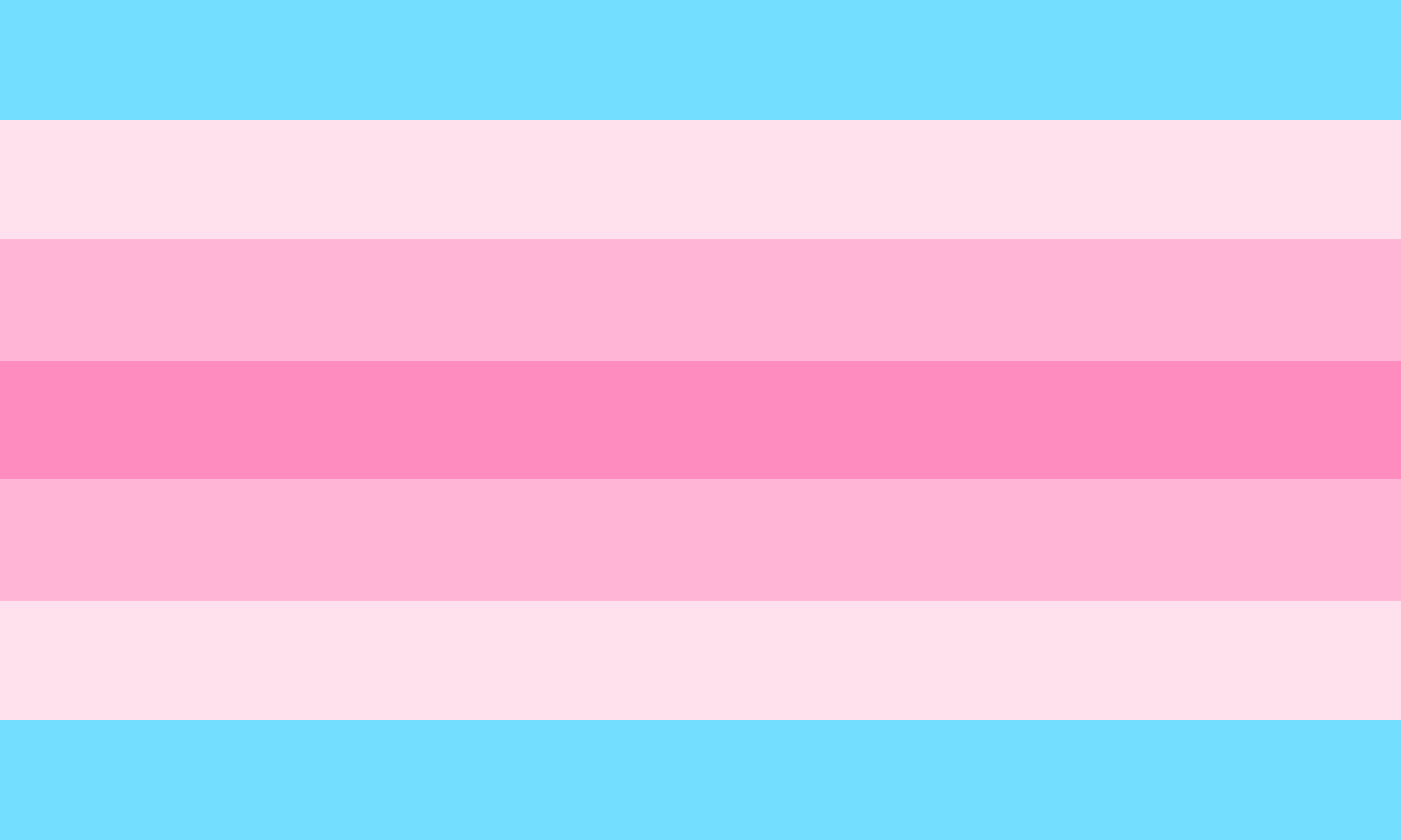 Flag of Transgender Women and Transfeminine Pride Flag