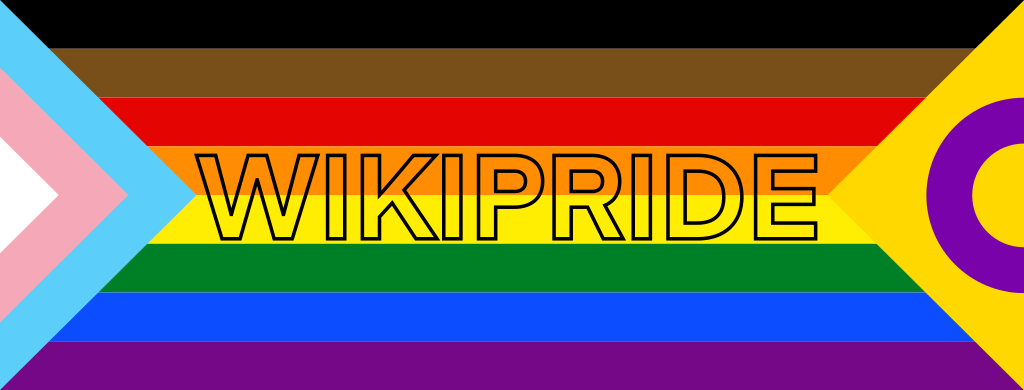 Flag of Wikipride flag
